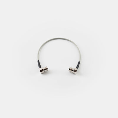 Lightweight Low Profile Right Angle to Low Profile Right Angle SDI Cable (225mm / 8.8")