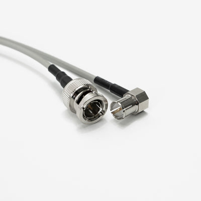 Lightweight Low Profile Right Angle to Locking SDI Cable (.75m)