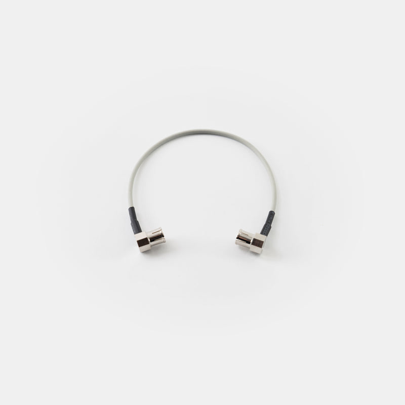 Lightweight Low Profile Right Angle to Low Profile Right Angle SDI Cable (225mm / 8.8")