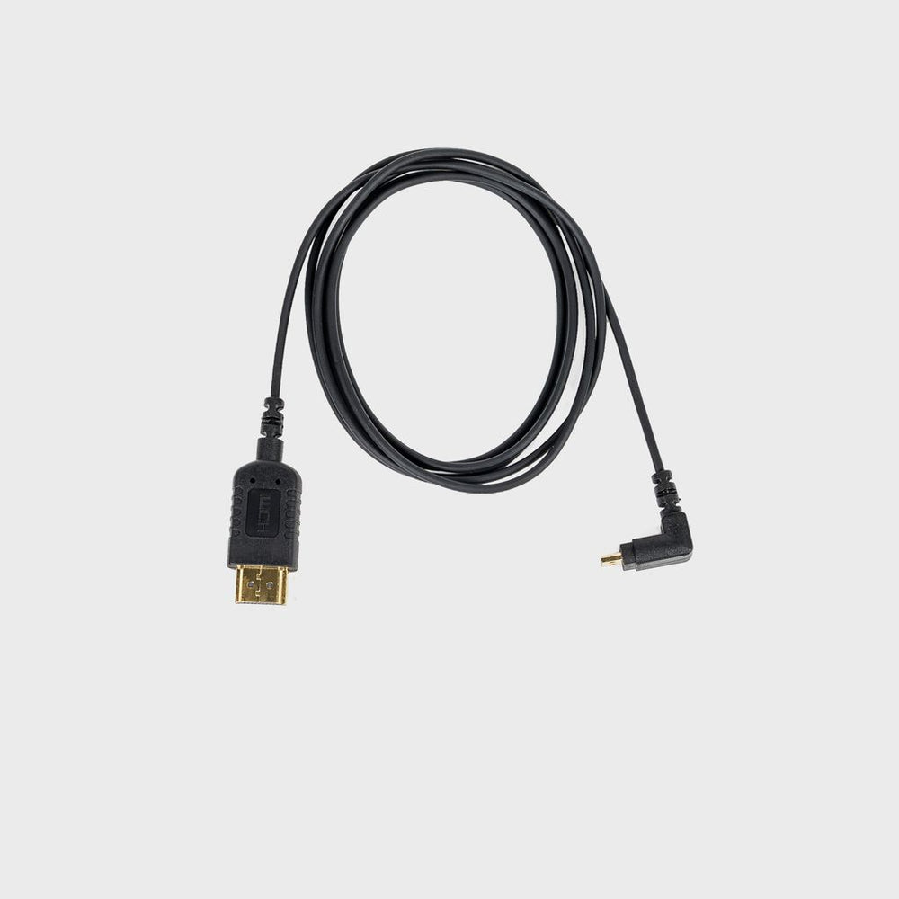 Lightweight Right Angle Micro to Standard Video Cable (1.5m)