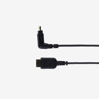 Lightweight Right Angle Micro to Mini Video Cable (0.7m)